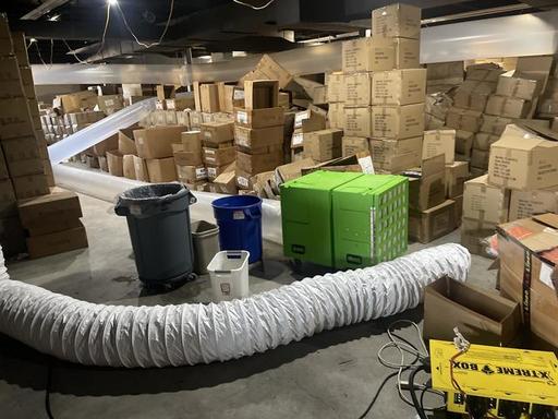 Water Job At Event Warehouse